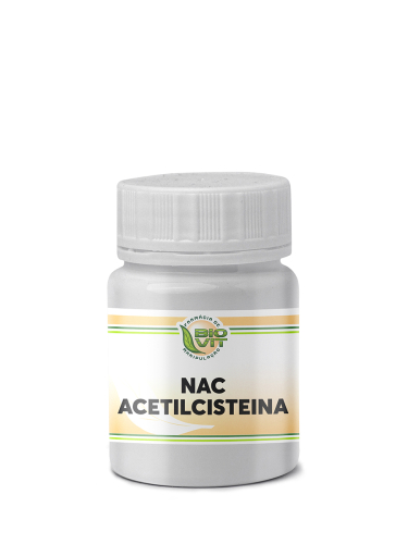 N Acetilcisteína (NAC) 500mg 60 Cápsulas